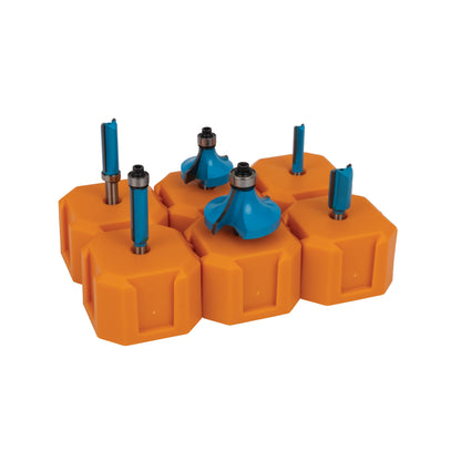 6-Piece Router Bit Set