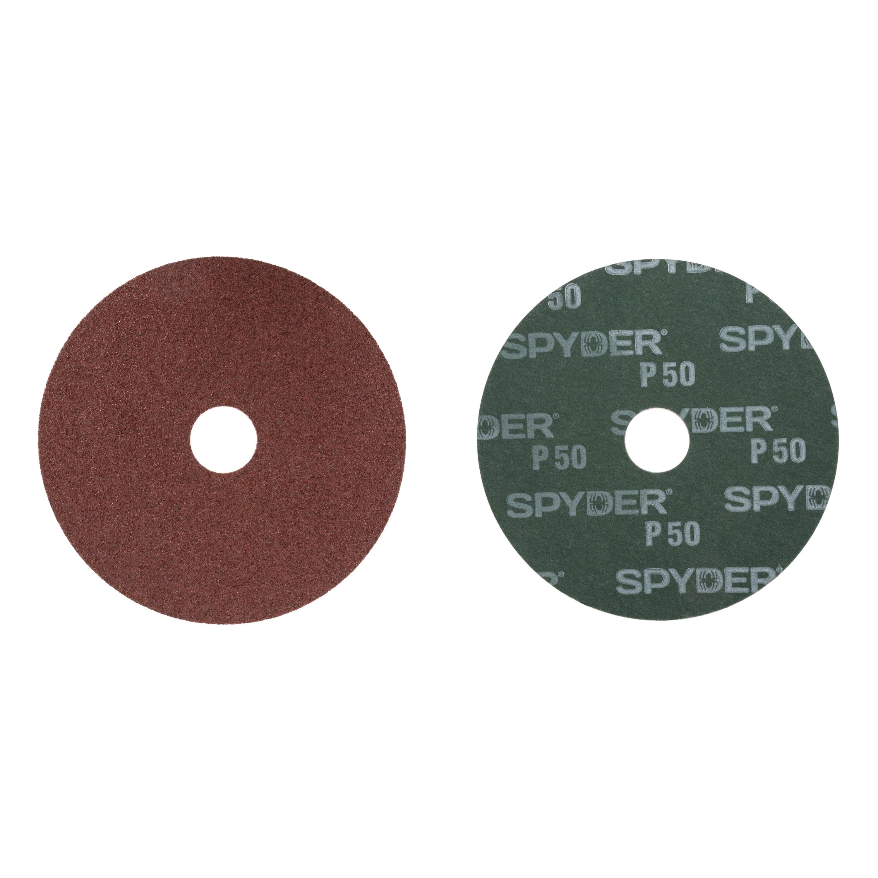 5" x 7/8" 50 Grit Aluminum Oxide Resin Fiber Sanding Discs (4-Pack)