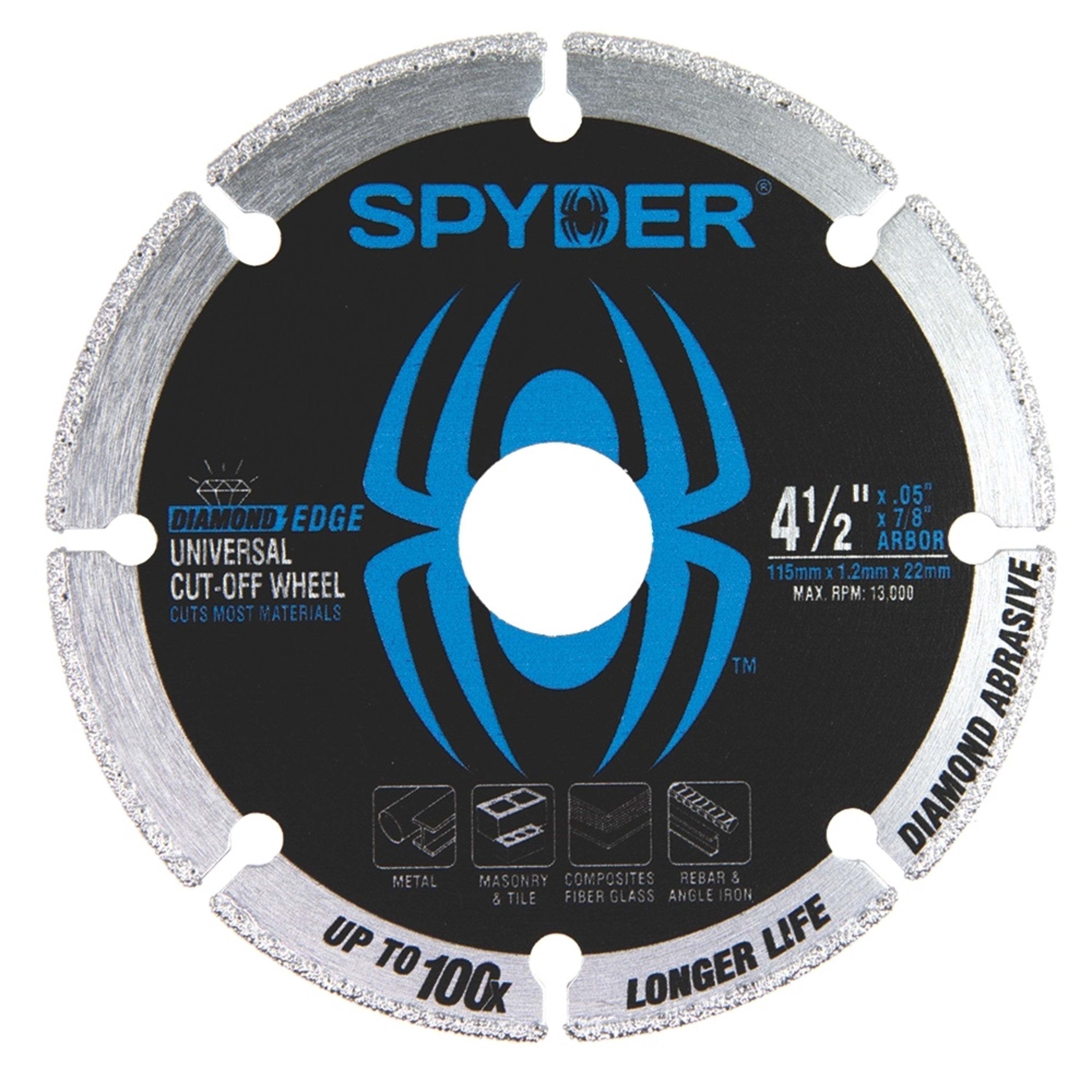 4.5" Diamond Cut-Off Wheel Diamond Bite™
