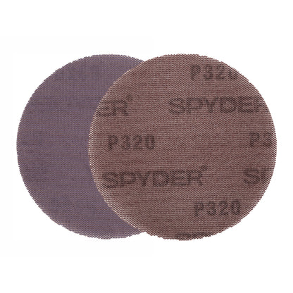 5" 320 Grit Ceramic Net Hook & Loop Sanding Discs (10-Pack) Bite