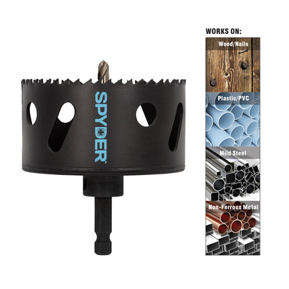 4-1/4" Bi-Metal Arbored Hole Saw