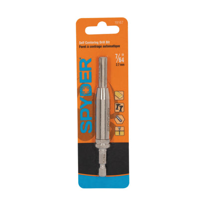 7/64" x 6" HSS Self-Centering Twist Drill Bit