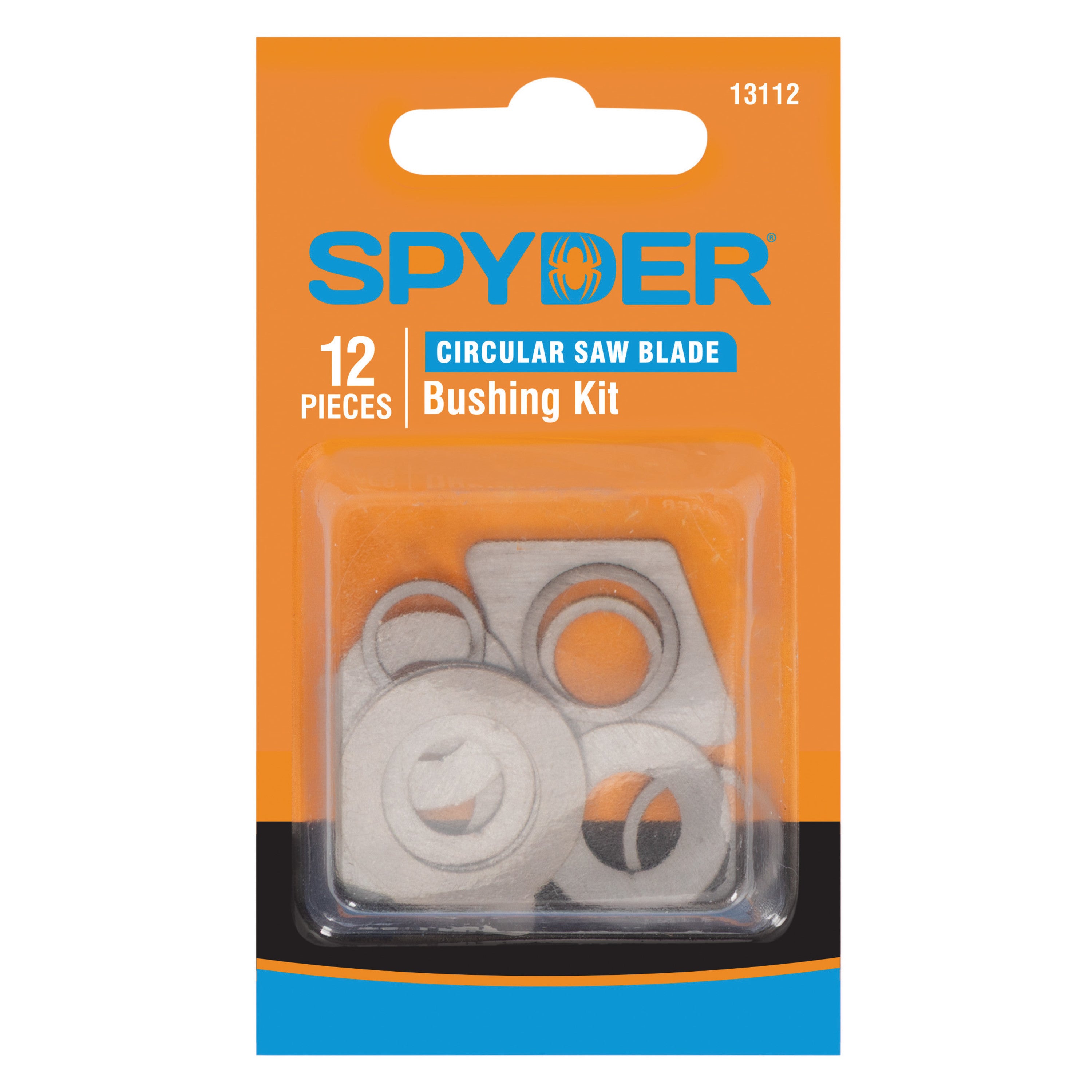 12-Piece Saw Blade Arbor Bushing Adapter Kit