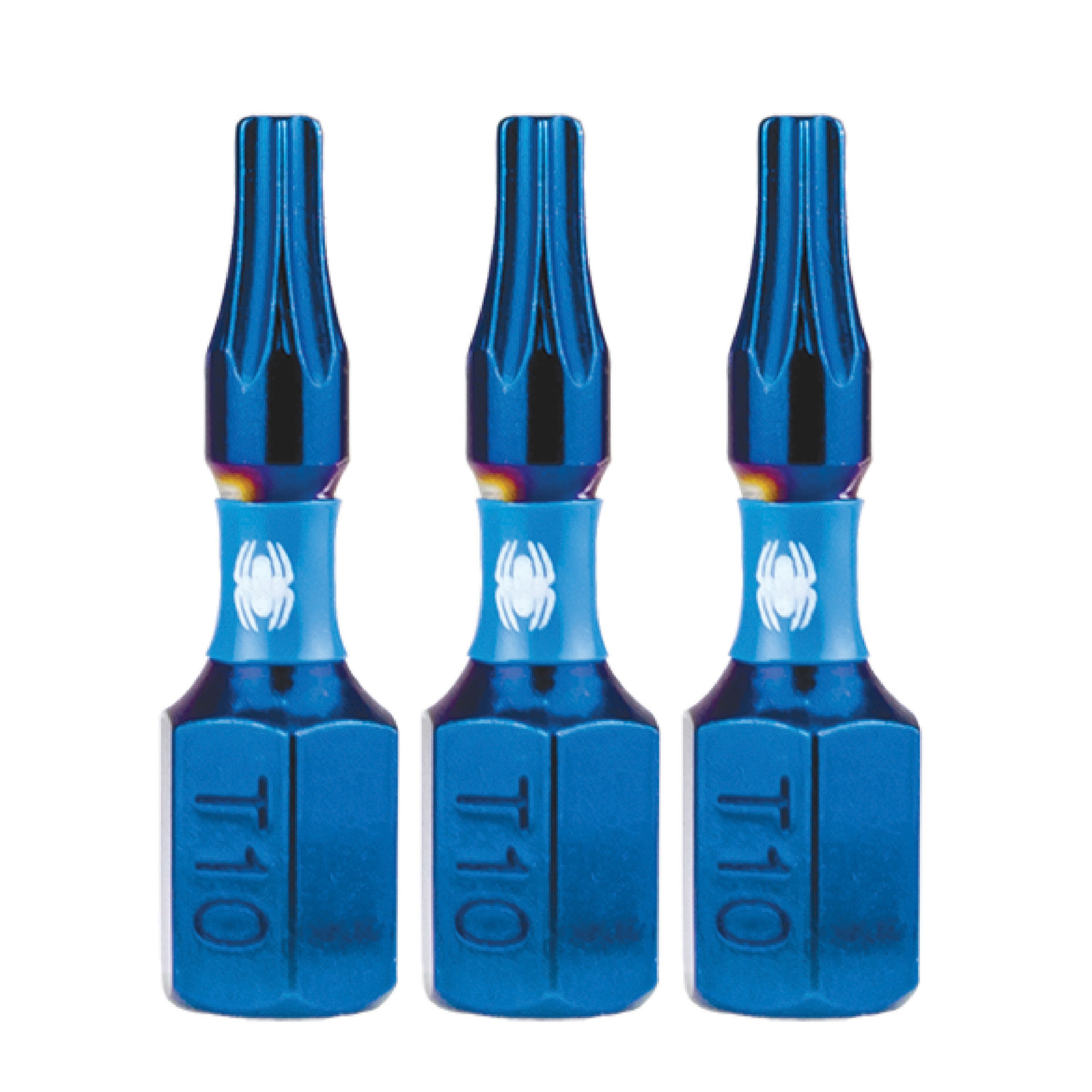 1" T10 Torx Impact Driver Bit (3-Pack) Mach-Blue®