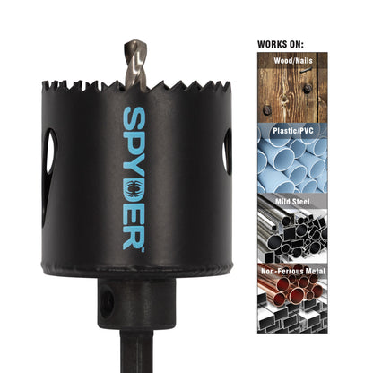 2-1/2" Bi-Metal Arbored Hole Saw