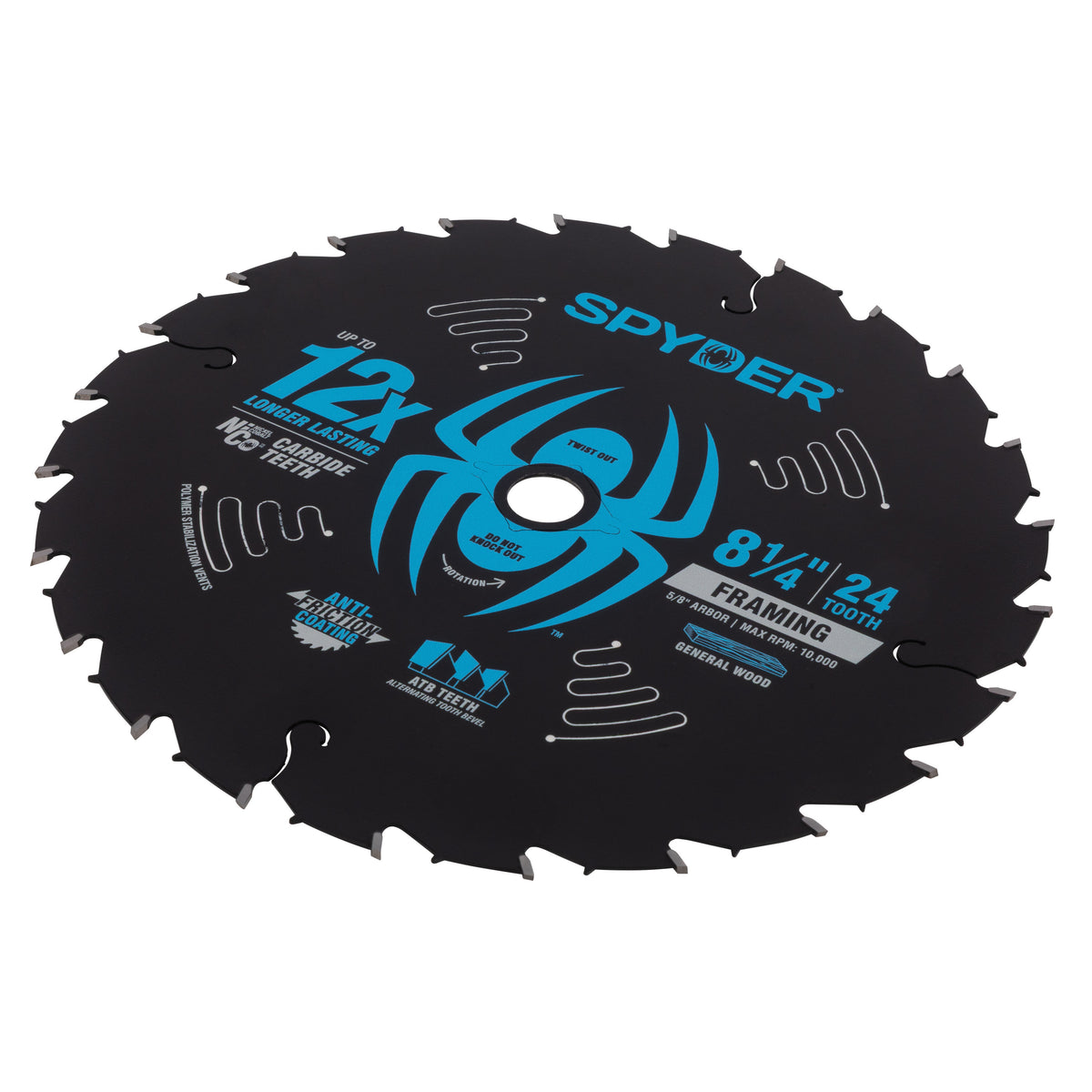 8-1/4" 24-Tooth Saw Blade for Framing