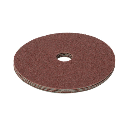 4" x 5/8" 50 Grit Aluminum Oxide Resin Fiber Sanding Discs (4-Pack)