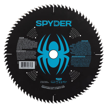 12" 80-Tooth Ultra Fine Finish Saw Blade for Wood
