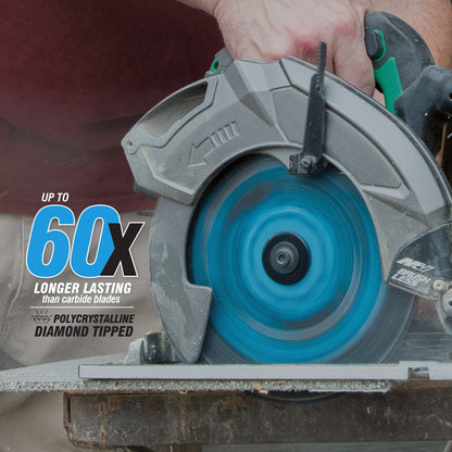 12" 8-Tooth Diamond-Tipped Saw Blade for Fiber Cement