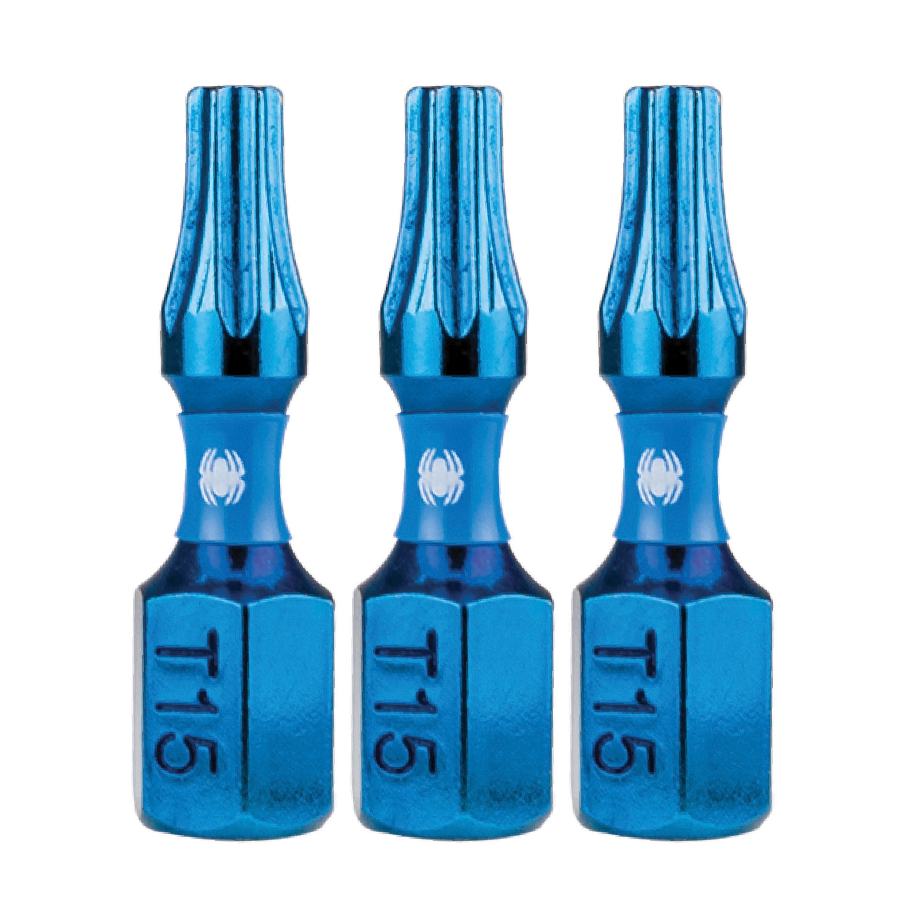 1" T15 Torx Impact Driver Bit (3-Pack) Mach-Blue®