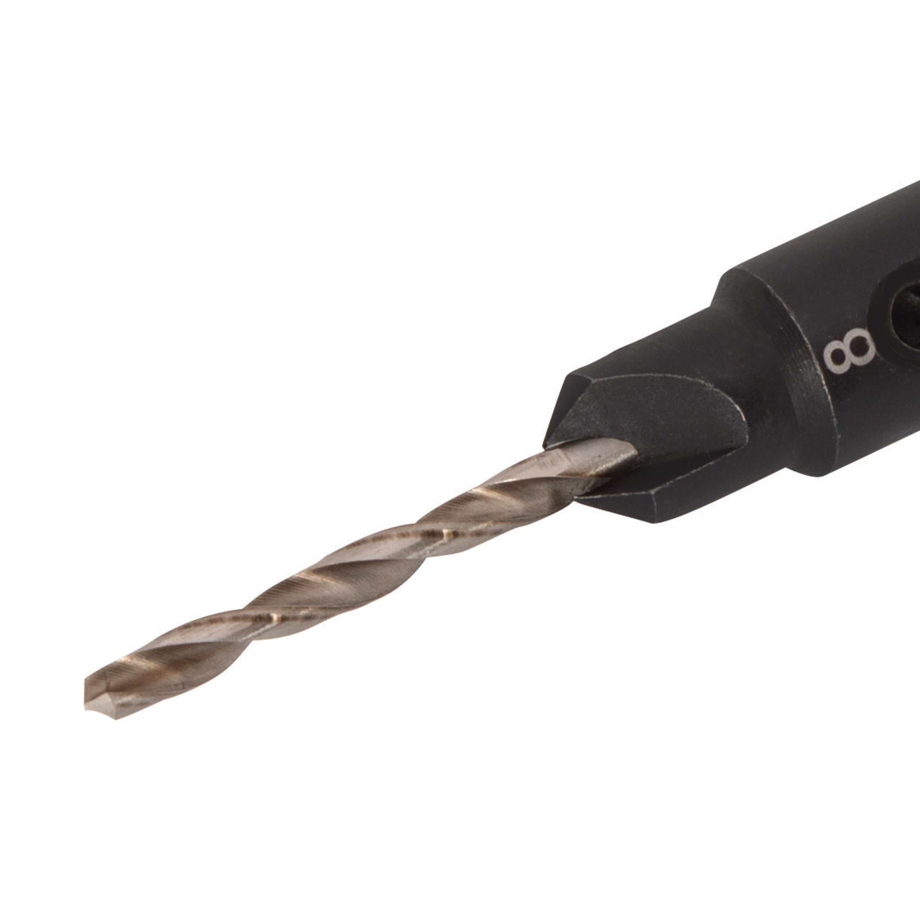 7/64" x 1-5/8" HSS #8 Countersink Twist Drill Bit