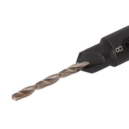 7/64" x 1-5/8" HSS #8 Countersink Twist Drill Bit
