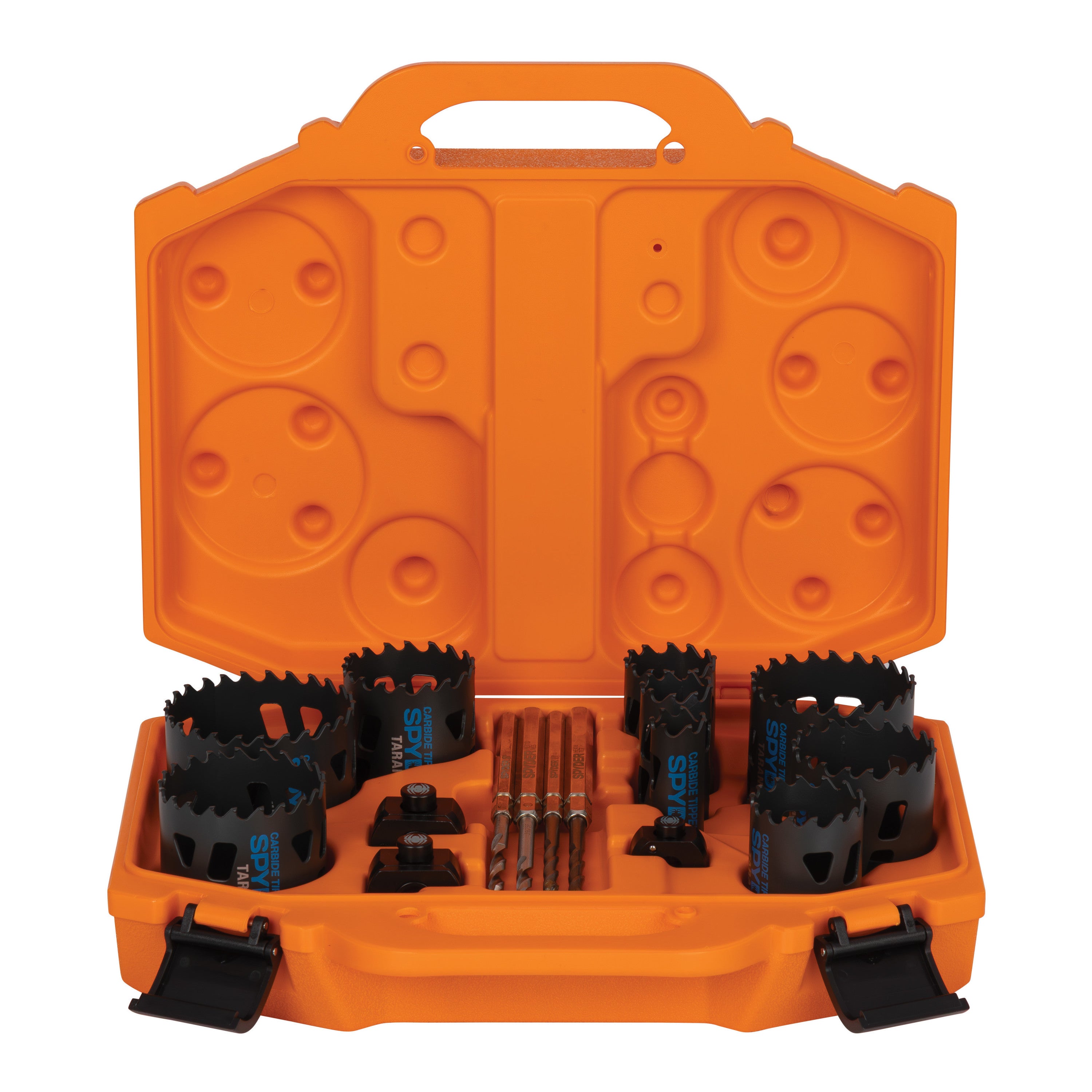 16-Piece Tarantula™ Carbide-Tipped Plumbers Hole Saw Kit Rapid Core Eject® Tarantula™