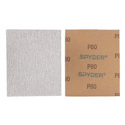 4.5" x 5.5" 80 Grit Aluminum Oxide Sanding Sheets (20-Pack)