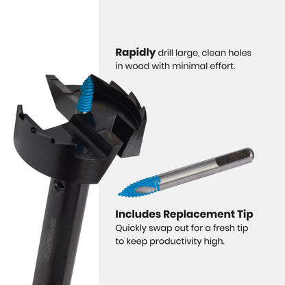 2-1/8" Self-Feed Drill Bit Stinger™