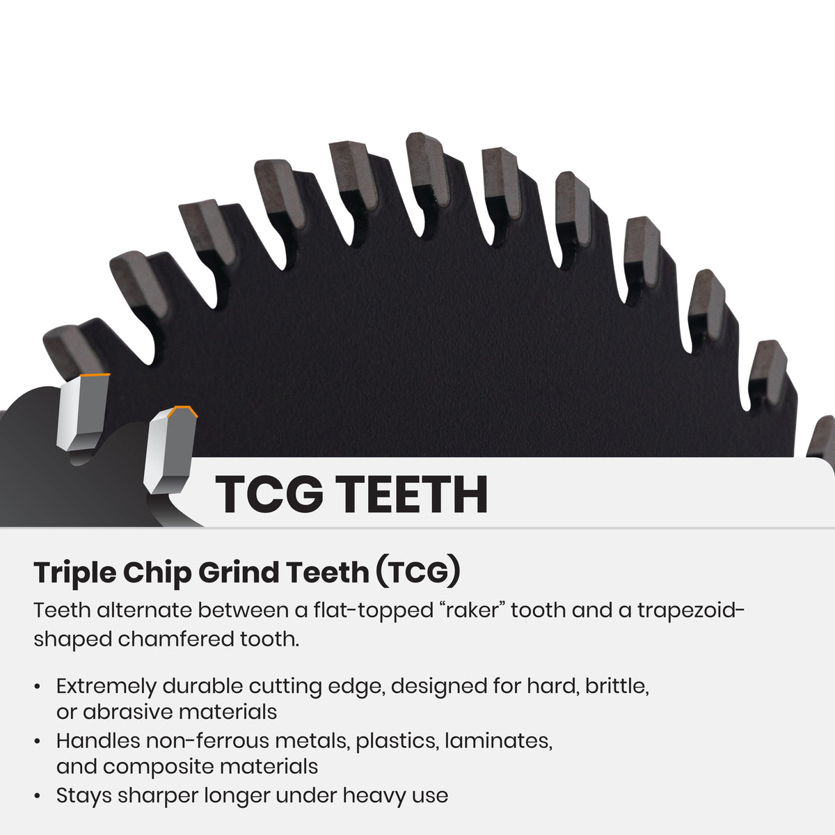 5-3/8" 50-Tooth Saw Blade for Medium Aluminum
