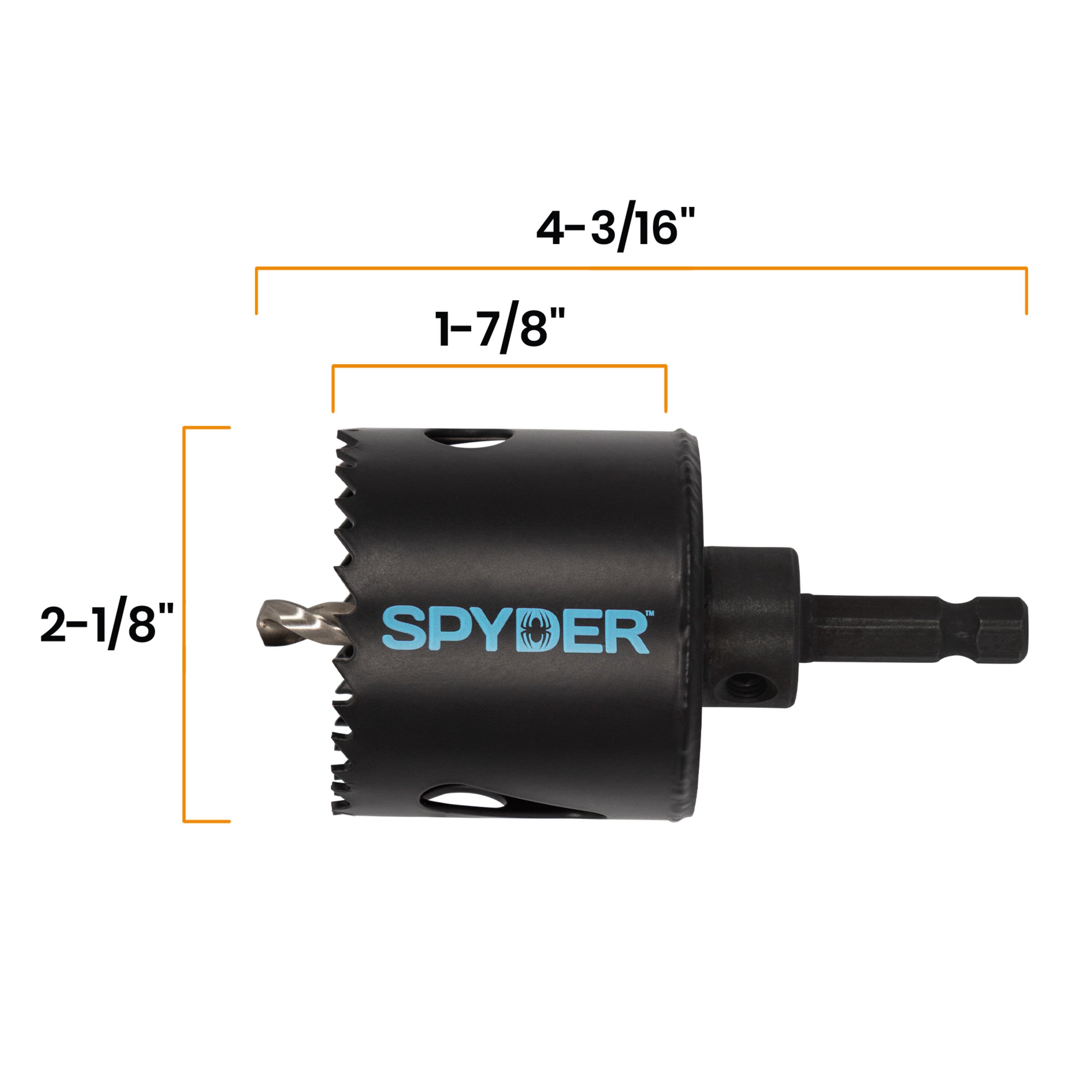 2-1/8" Bi-Metal Arbored Hole Saw