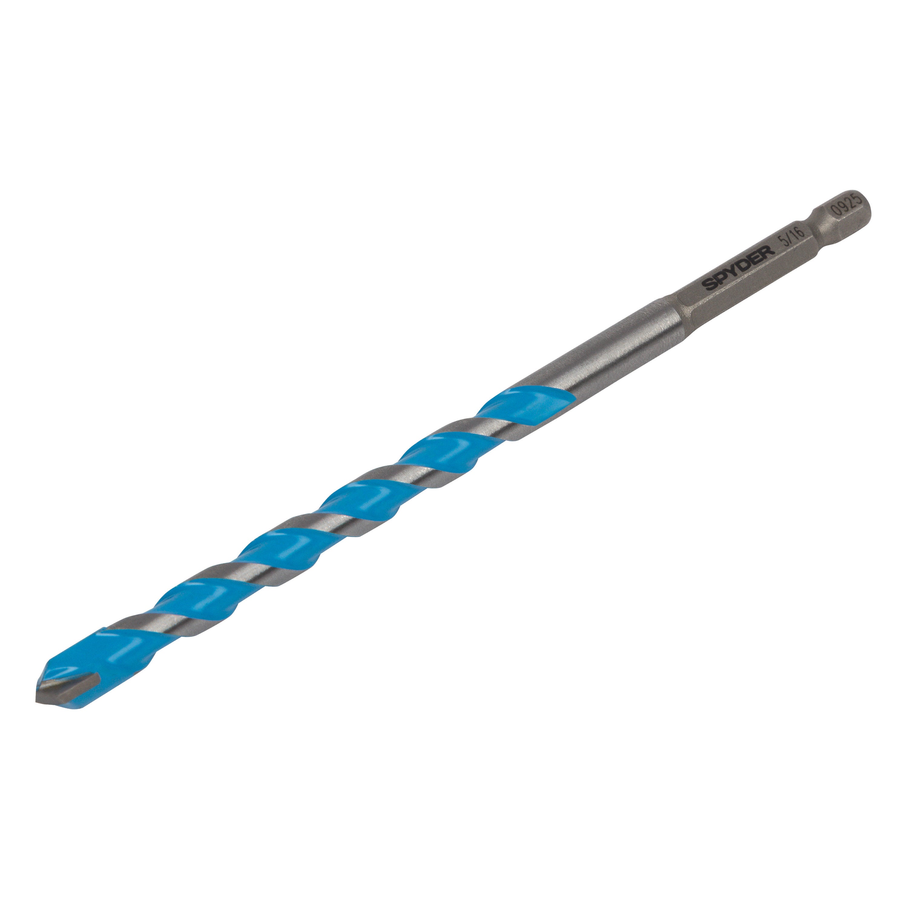 5/16" x 6" Impact Shank Carbide-Tipped Multiconstruction Masonry Drill Bit
