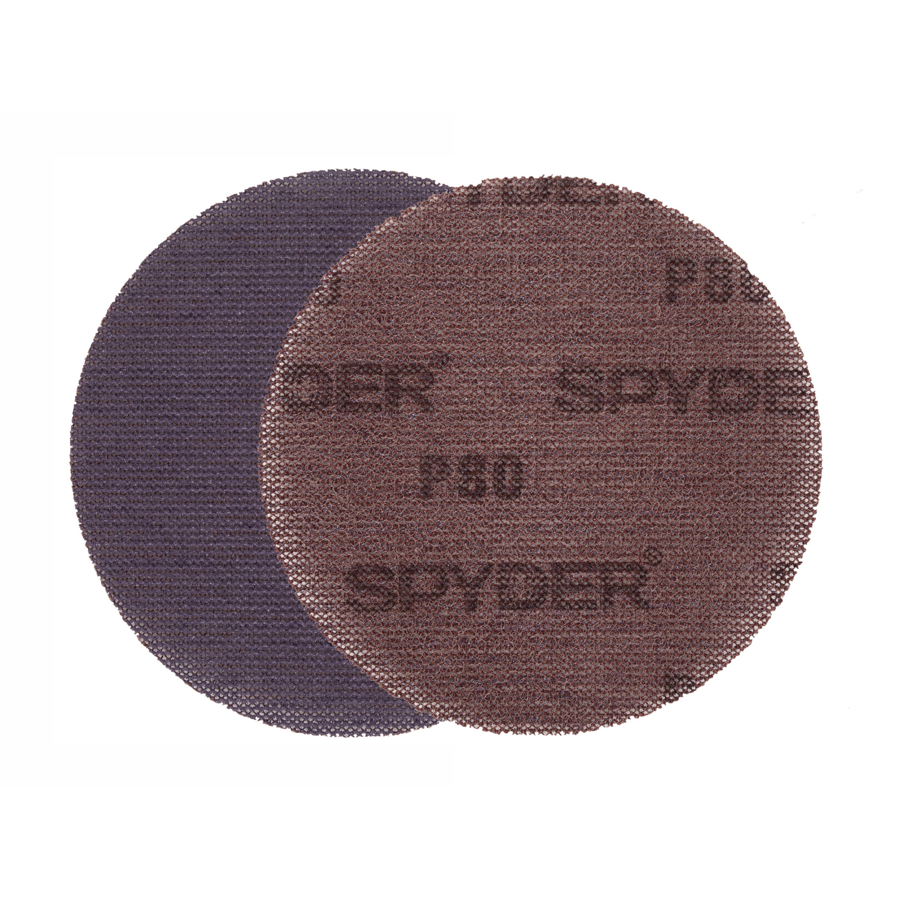 5" 80 Grit Ceramic Net Hook & Loop Sanding Discs (10-Pack) Bite