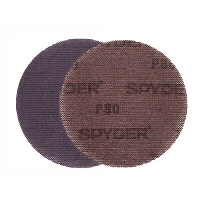 5" 80 Grit Ceramic Net Hook & Loop Sanding Discs (10-Pack) Bite