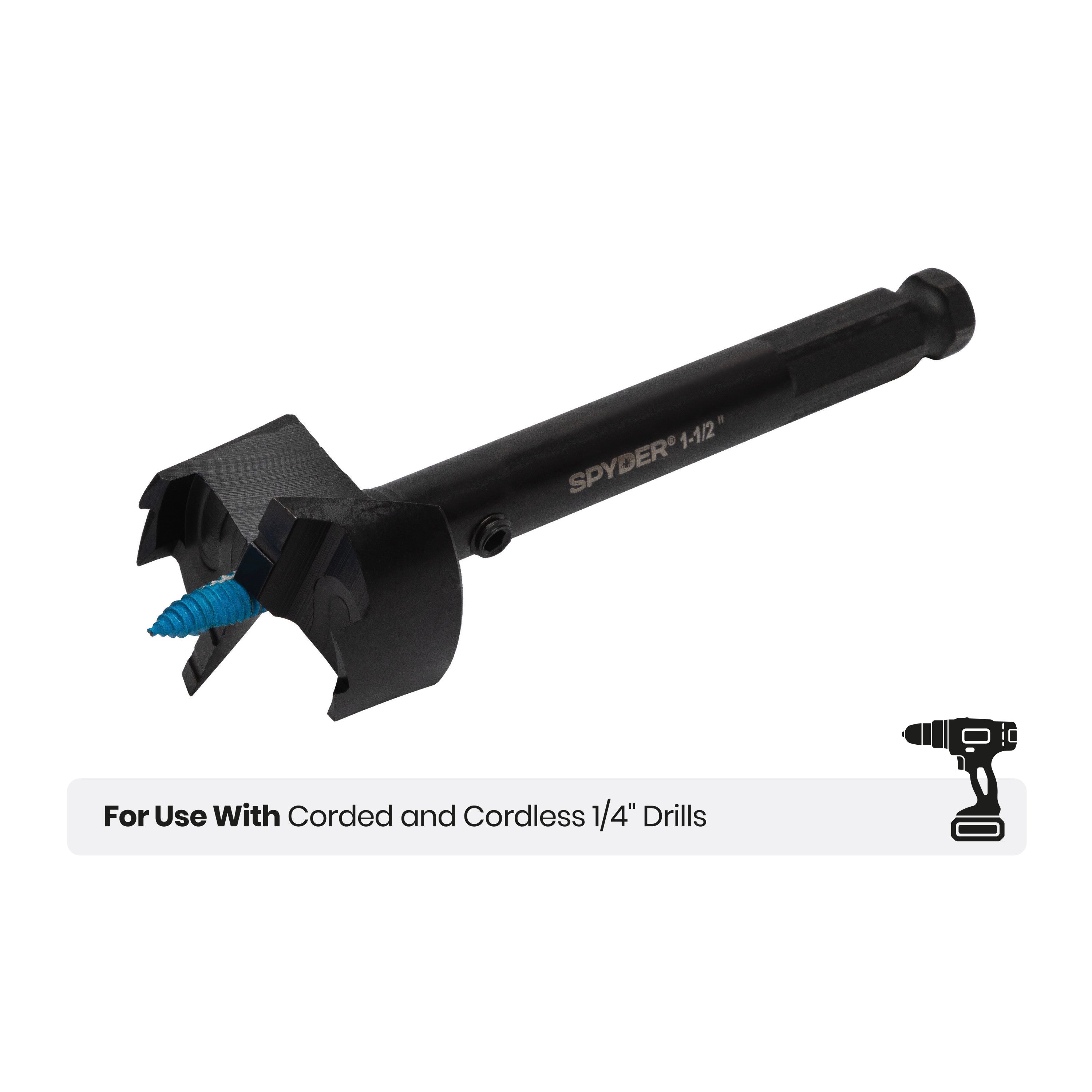 1-1/2" Self-Feed Drill Bit Stinger™