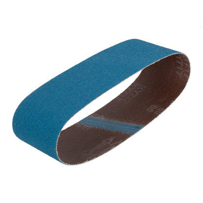 3" x 21" 60 Grit Zirconia Tape Joint Sanding Belt (2-Pack)