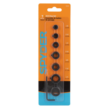 7-Piece Drill Bit Depth Stop Set Mach-Blue®