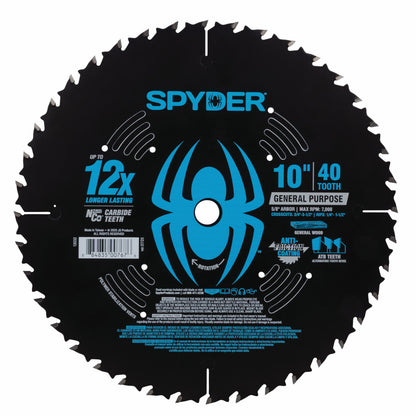 10" 40-Tooth General Purpose Saw Blade for Wood