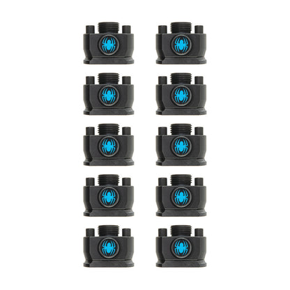 Hex10 1/2" Quick Change Hole Saw Arbor (10-Pack) Rapid Core Eject™
