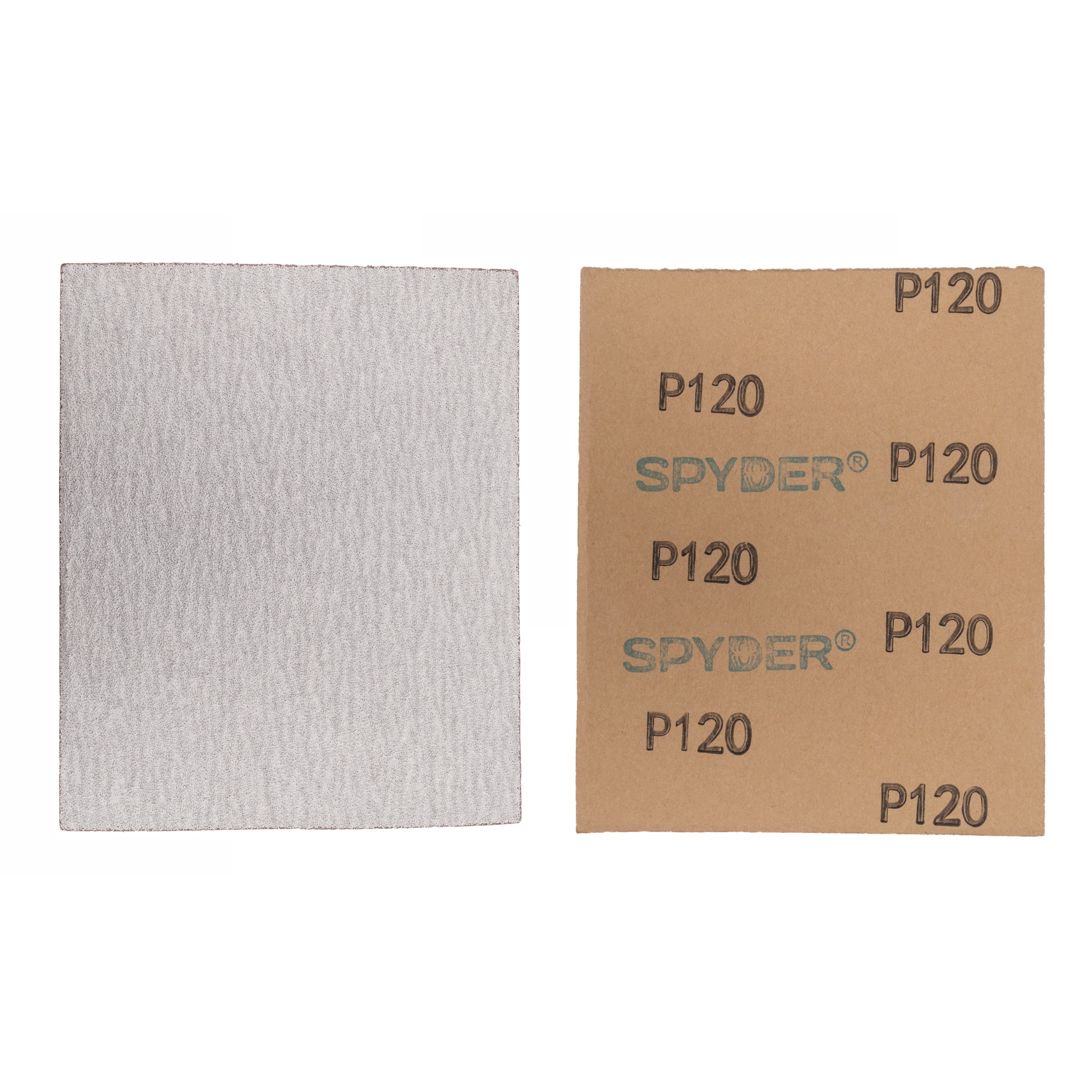 4.5" x 5.5" 120 Grit Aluminum Oxide Sanding Sheets (20-Pack)