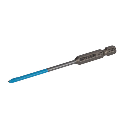 1/8" x 3.5" Quick-Release Hex Shank Carbide-Tipped Glass & Tile Drill Bit