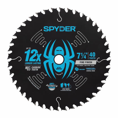 7-1/4" 40-Tooth Fine Finish Saw Blade for Wood