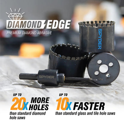 1-3/8" Diamond Edge Non-Arbored Hole Saw