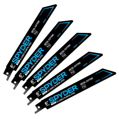 6" 18 TPI Bi-Metal Reciprocating Blade (25-Pack) Black Series™