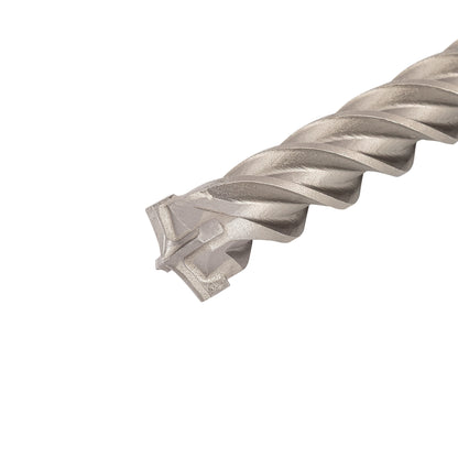 7/8" x 10" SDS-Plus 4-Cutter Carbide-Tipped Rotary Hammer Drill Bit