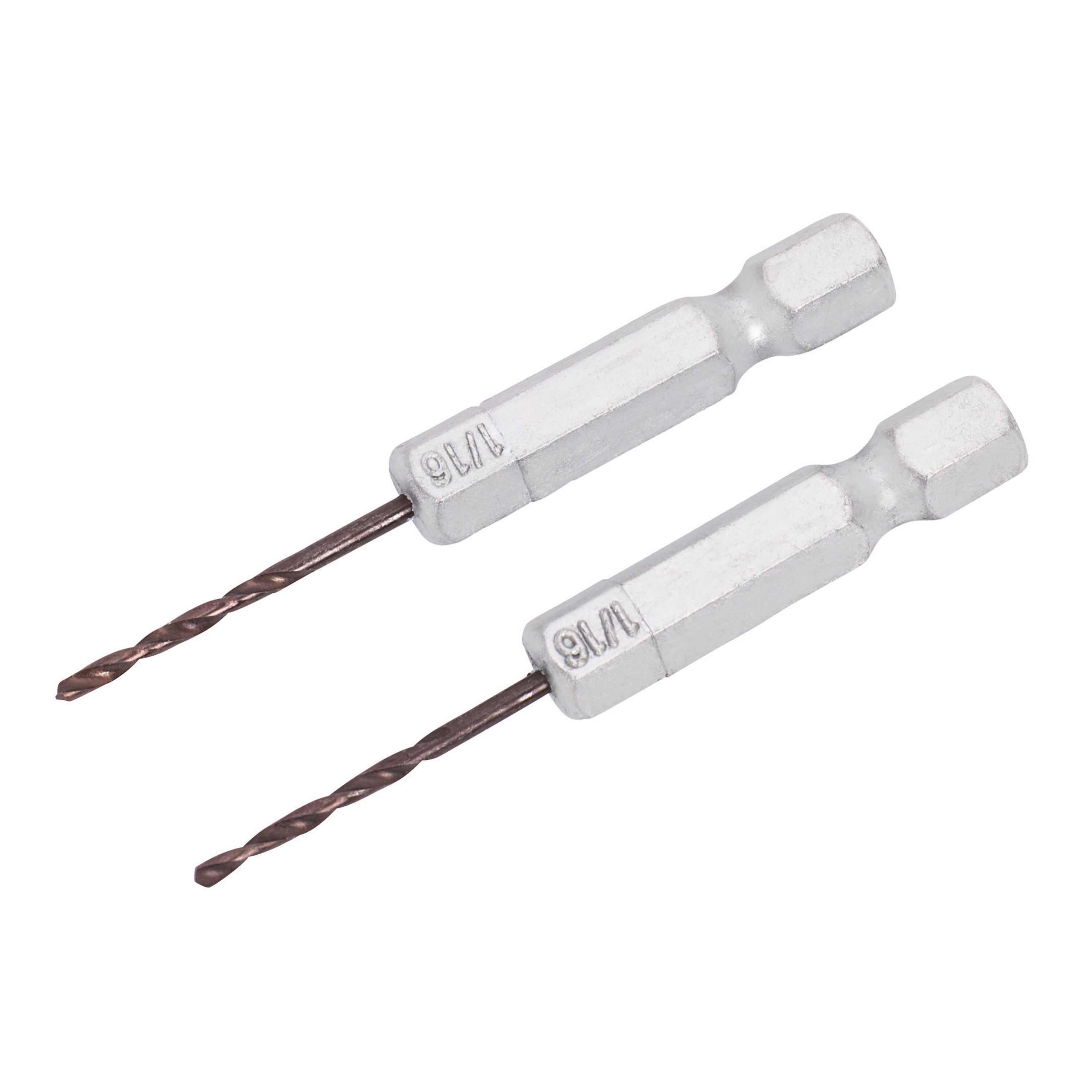 3/32" Hex Shank Drill Bit (2-Pack) TetraClad™