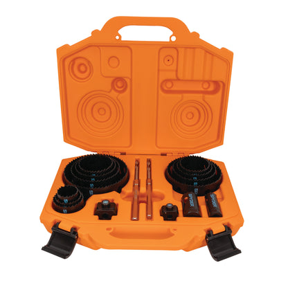 17-Piece Master Electrician Bi-Metal Hole Saw Kit Bi-Metal