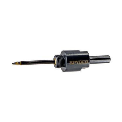 Broca piloto con punta de carburo de diamante y adaptador de eje para sierras de corona con borde de diamante