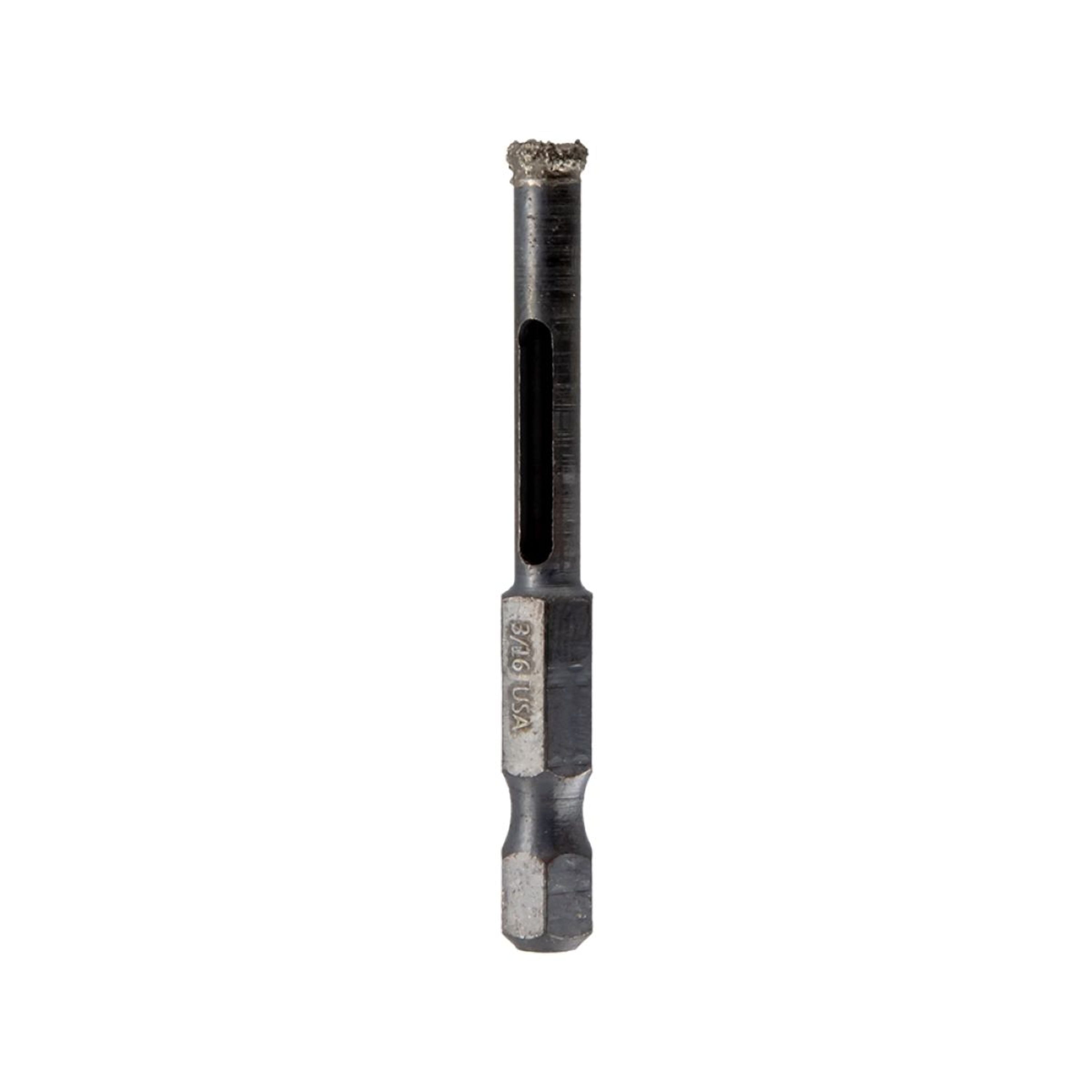 Broca de sierra de corona arborizada Diamond Edge de 3/16"