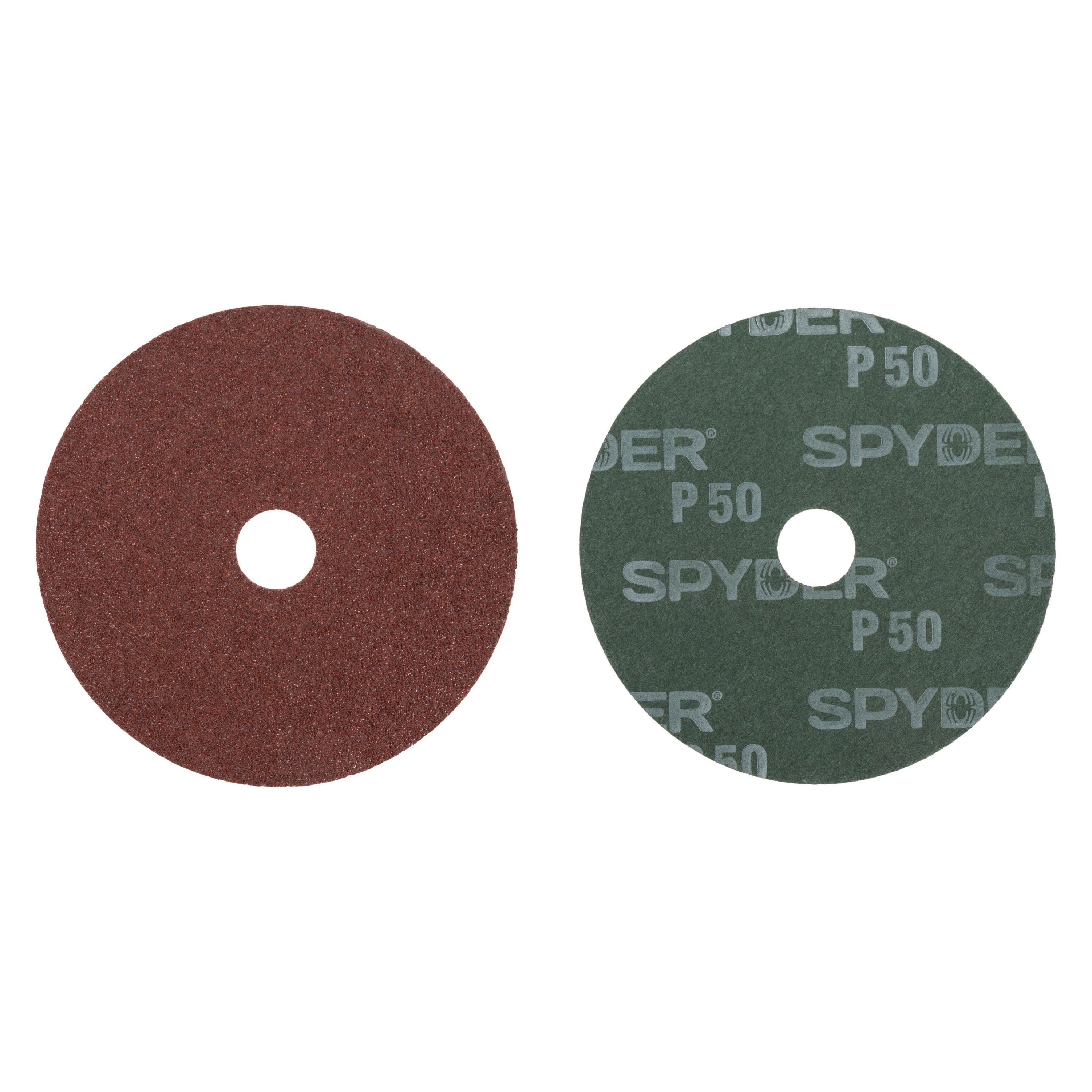4" x 5/8" 50 Grit Aluminum Oxide Resin Fiber Sanding Discs (4-Pack)