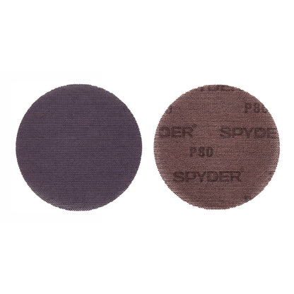 5" 80 Grit Ceramic Net Hook & Loop Sanding Discs (20-Pack)