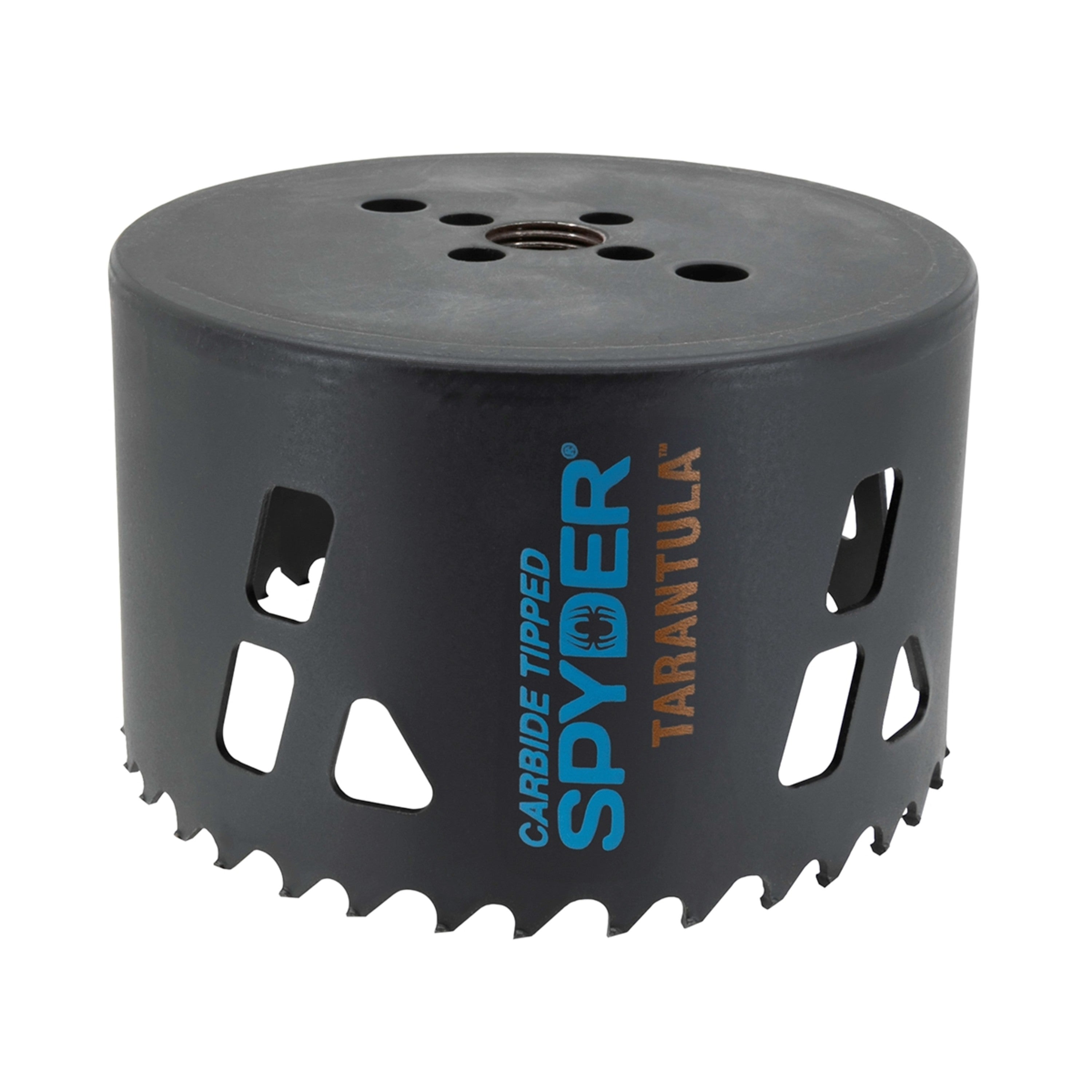 Sierra de corona para cortar metal y madera con punta de carburo Rapid Core Eject™ Tarantula™ de 4-1/2"