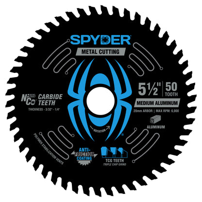 5-1/2" 50-Tooth Saw Blade for Medium Aluminum