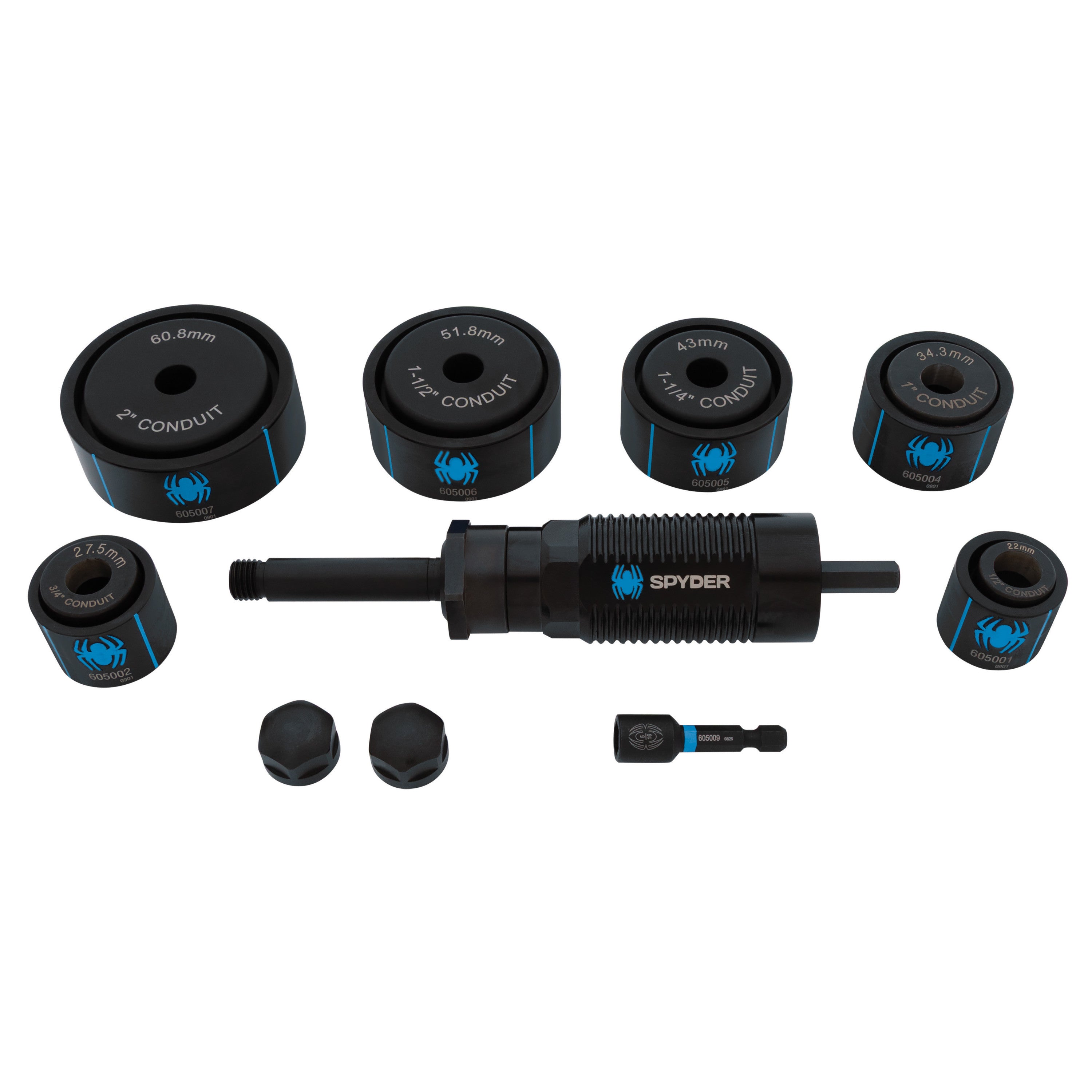 10-Piece Hole Knockout Punch Die Set