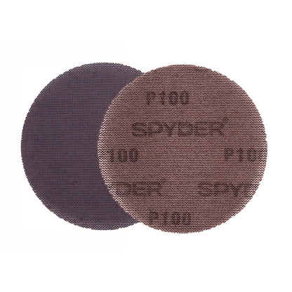 5" 100 Grit Ceramic Net Hook & Loop Sanding Discs (10-Pack) Bite
