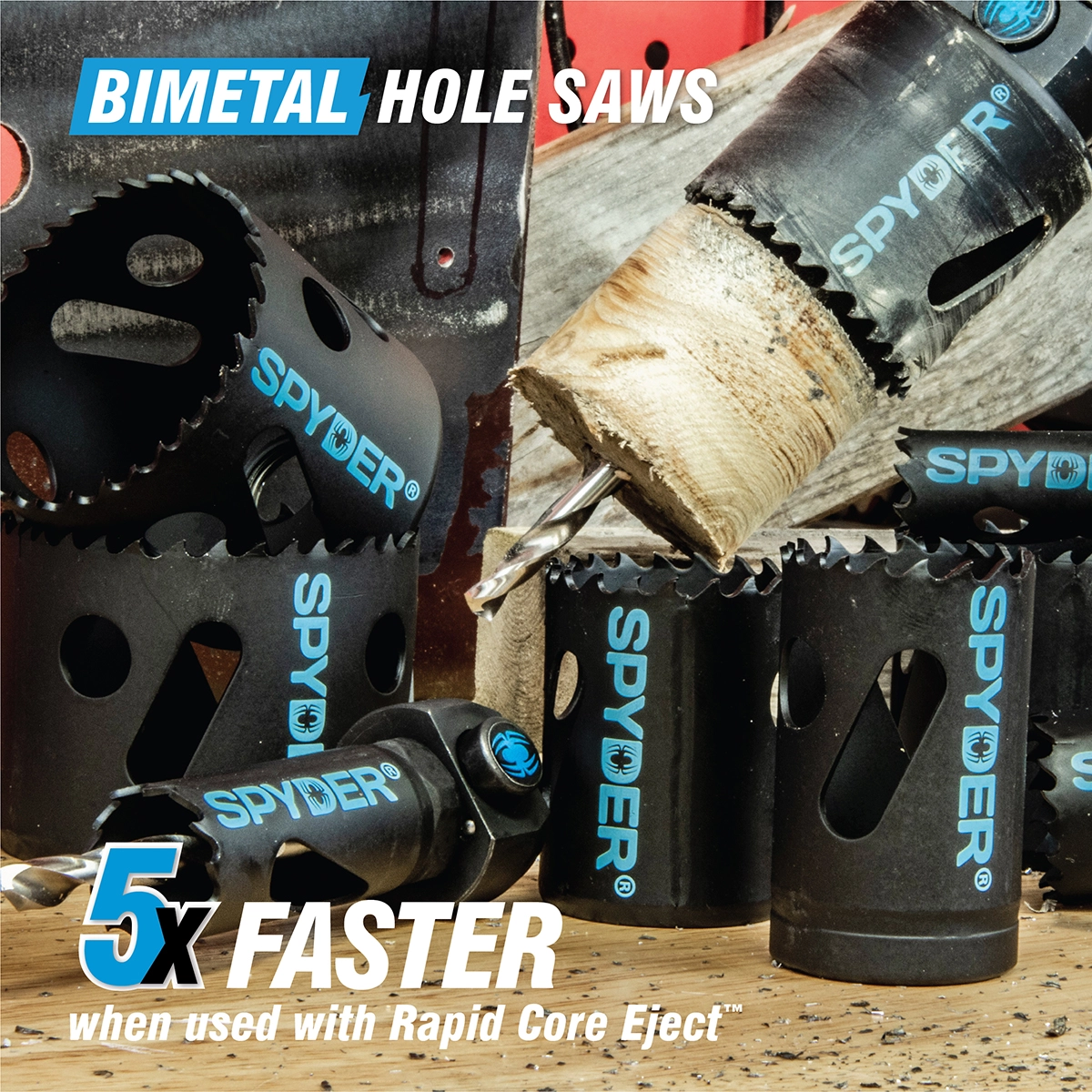 Bi-Metal Hole Saws - Spyder Products